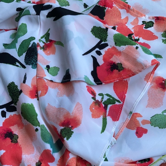CK Floral Blouse NWOT - Picture 5 of 6
